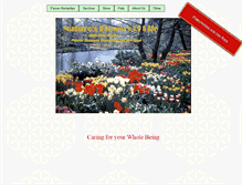 Tablet Screenshot of flowersforhealing.com